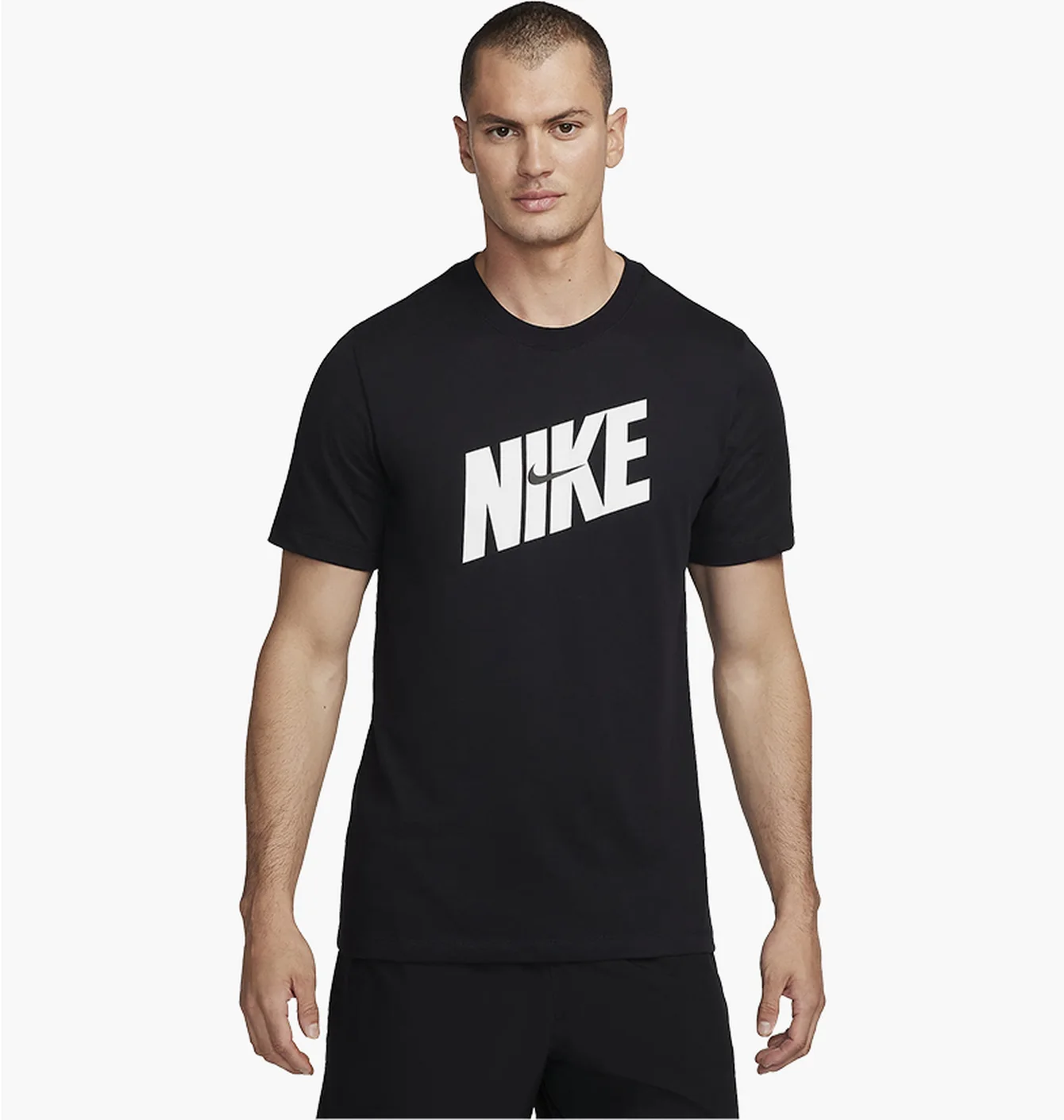 Футболка чоловіча Nike Dri-Fit Fitness T-Shirt Black FQ3872-010