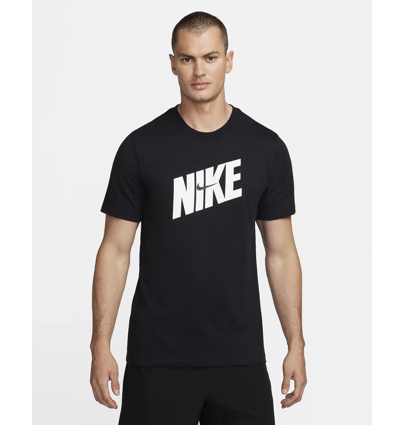 Футболка чоловіча Nike Dri-Fit Fitness T-Shirt Black FQ3872-010