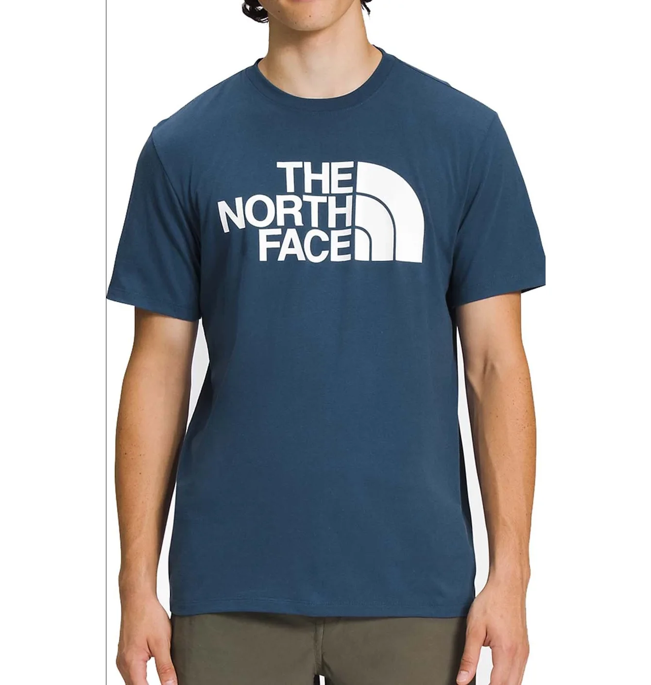 Футболка чоловіча The North Face Half Dome T Blue Nf0A812Mvjy