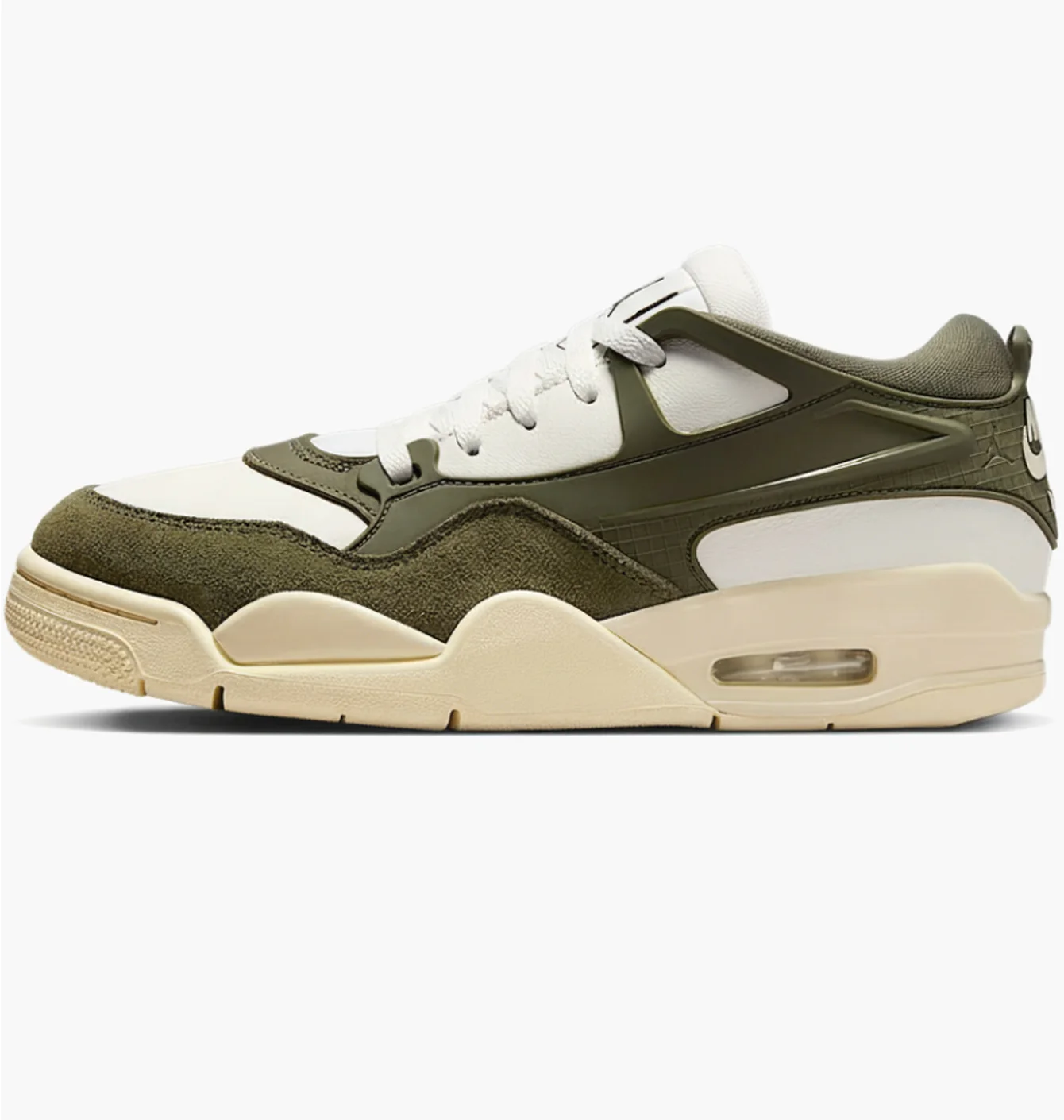 Кросівки чоловічі Air Jordan 4 Rm White/Olive FQ7940-121