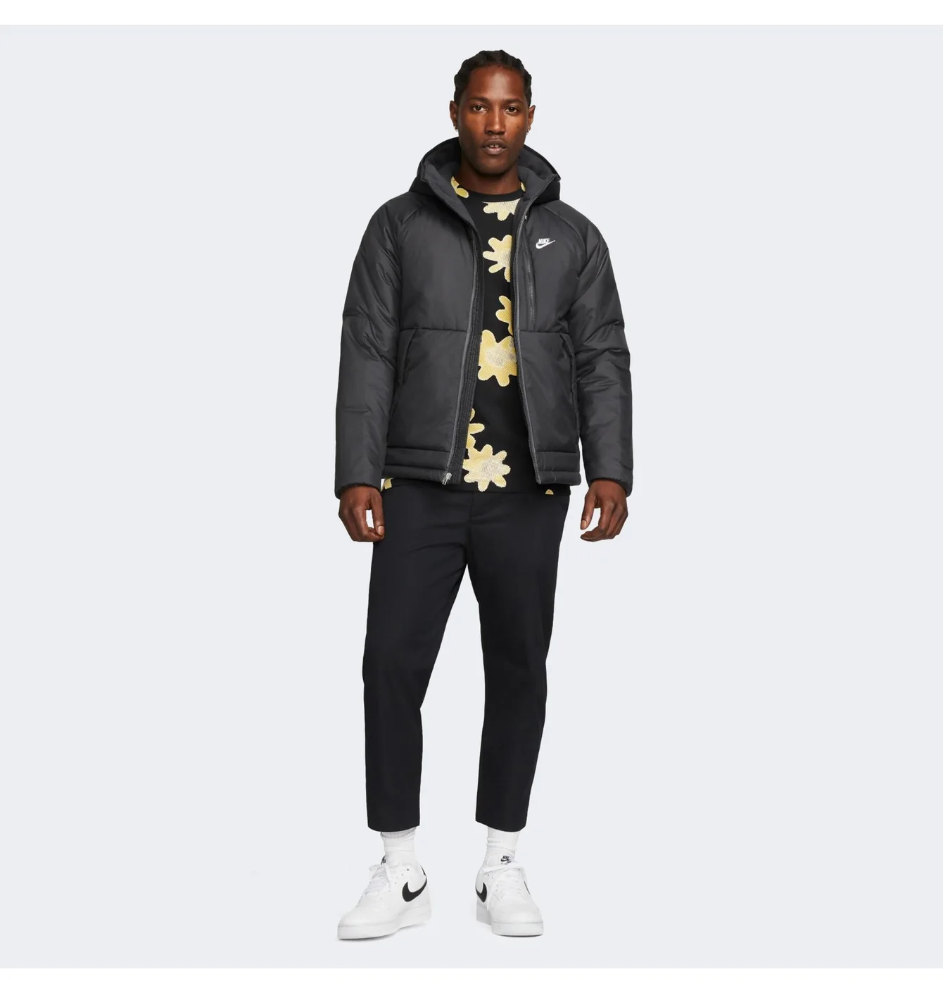 Куртка чоловіча Nike M Nsw Tf Rpl Legacy Hd Jkt Black Dx2038-070