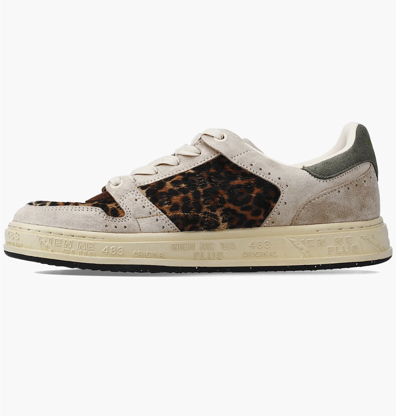 Кросівки жіночі Premiata Quinn Var.7647 Beige/Brown QUINND-7647