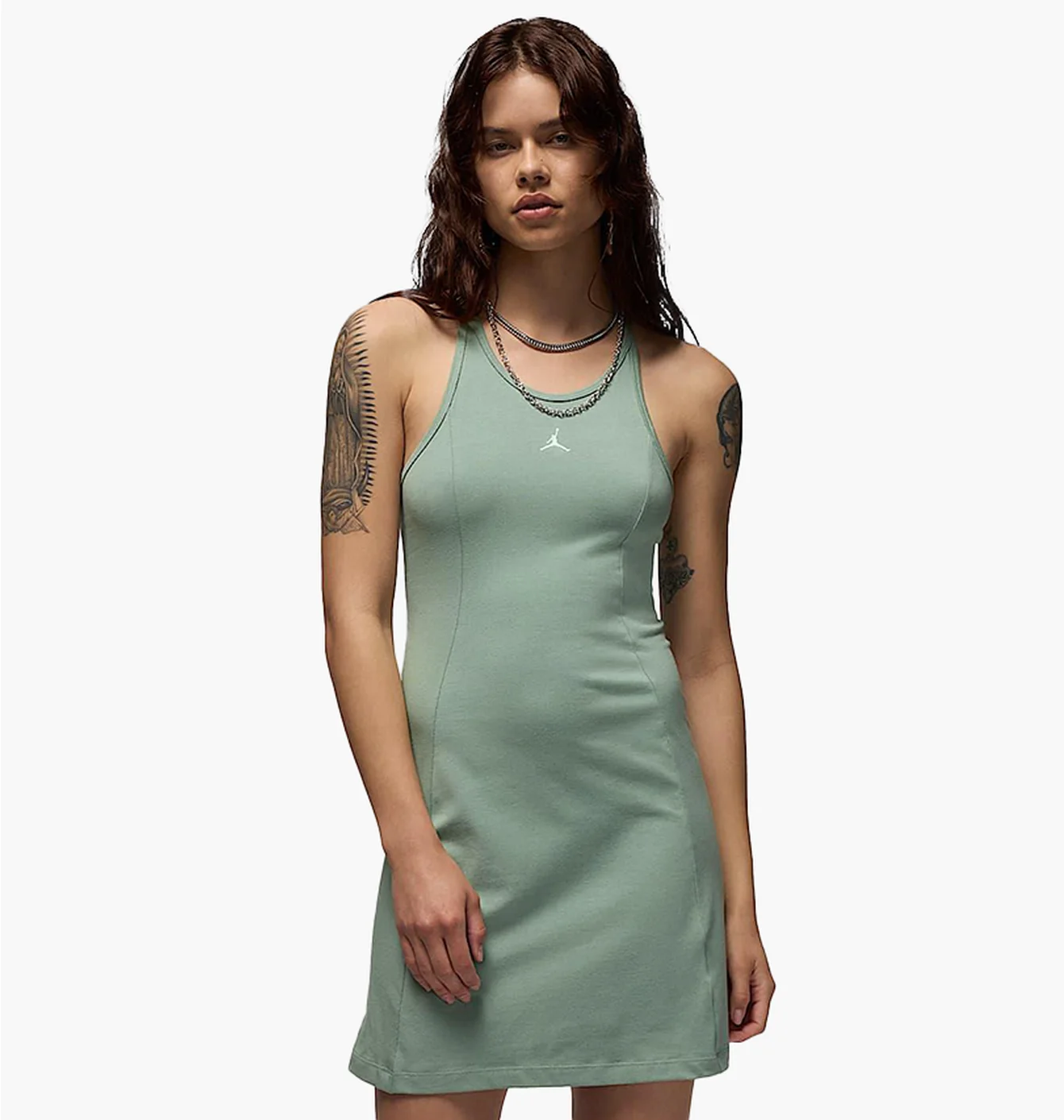Плаття жіноче Air Jordan Slim Knit Dress Green FN5694-304