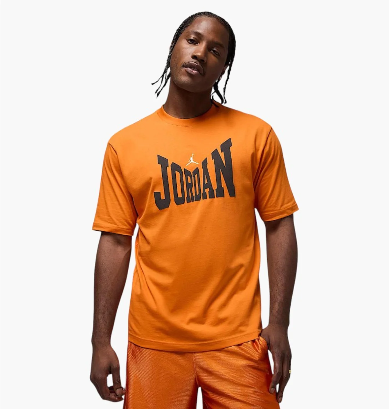 Футболка чоловіча Air Jordan Brk Col Wm Ss Orange HV3894-805
