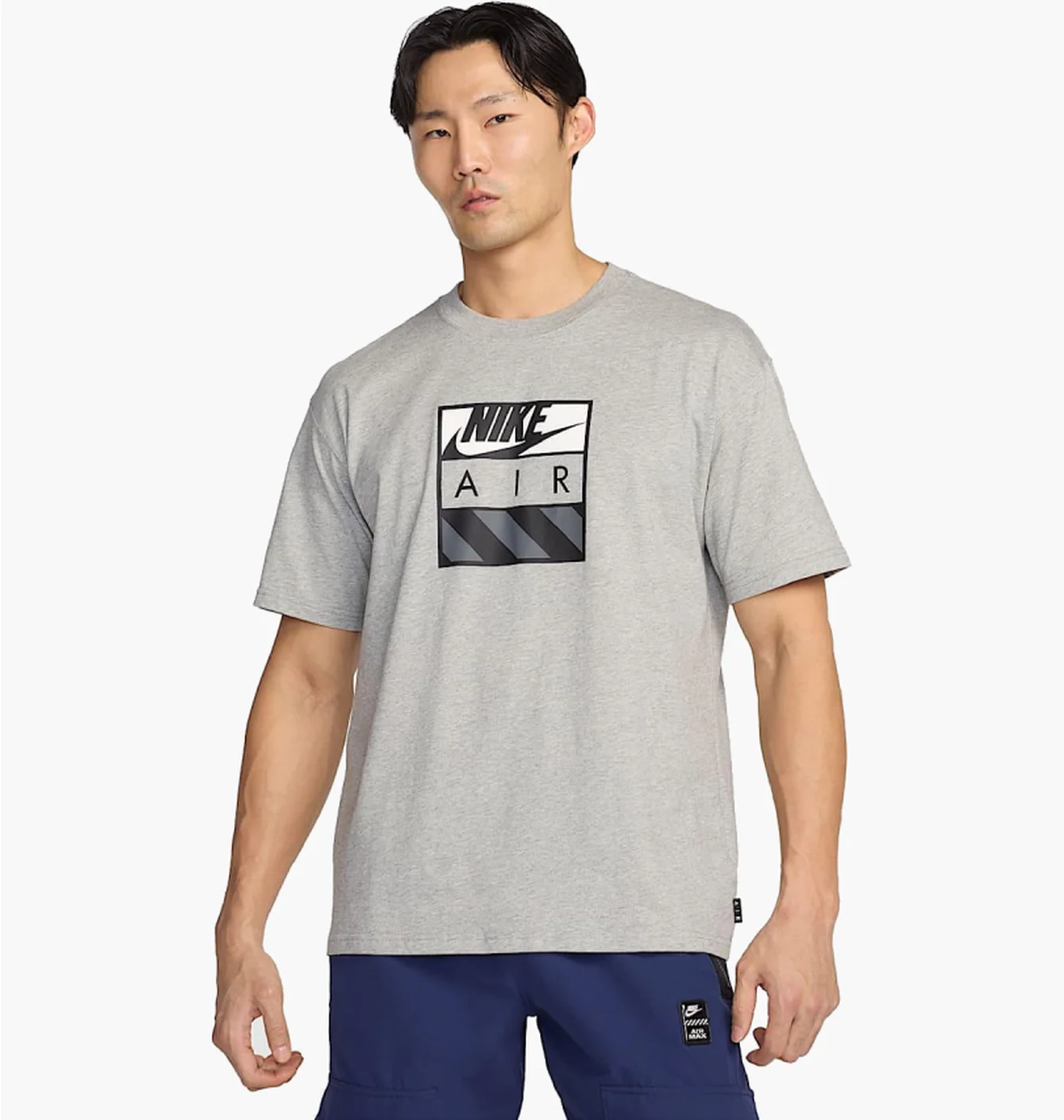 Футболка чоловіча Nike Sportswear Grey HJ0578-063