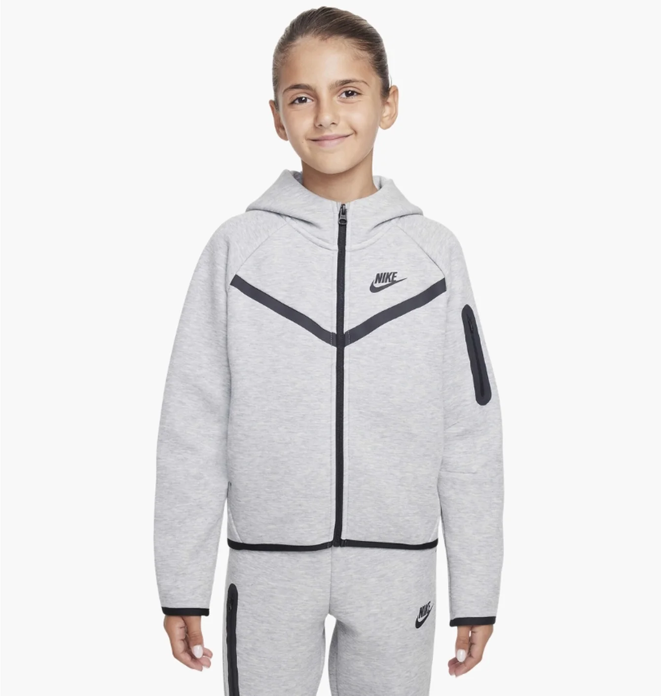 Толстовка дитяча Nike Tech Fleece Grey HV8695-063