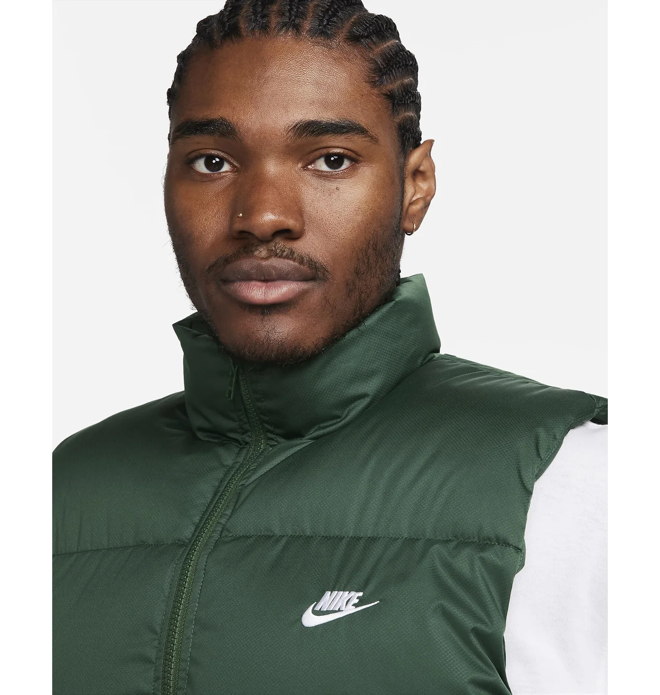 Жилетка чоловіча Nike Club Puffer Vest Green FB7373-323