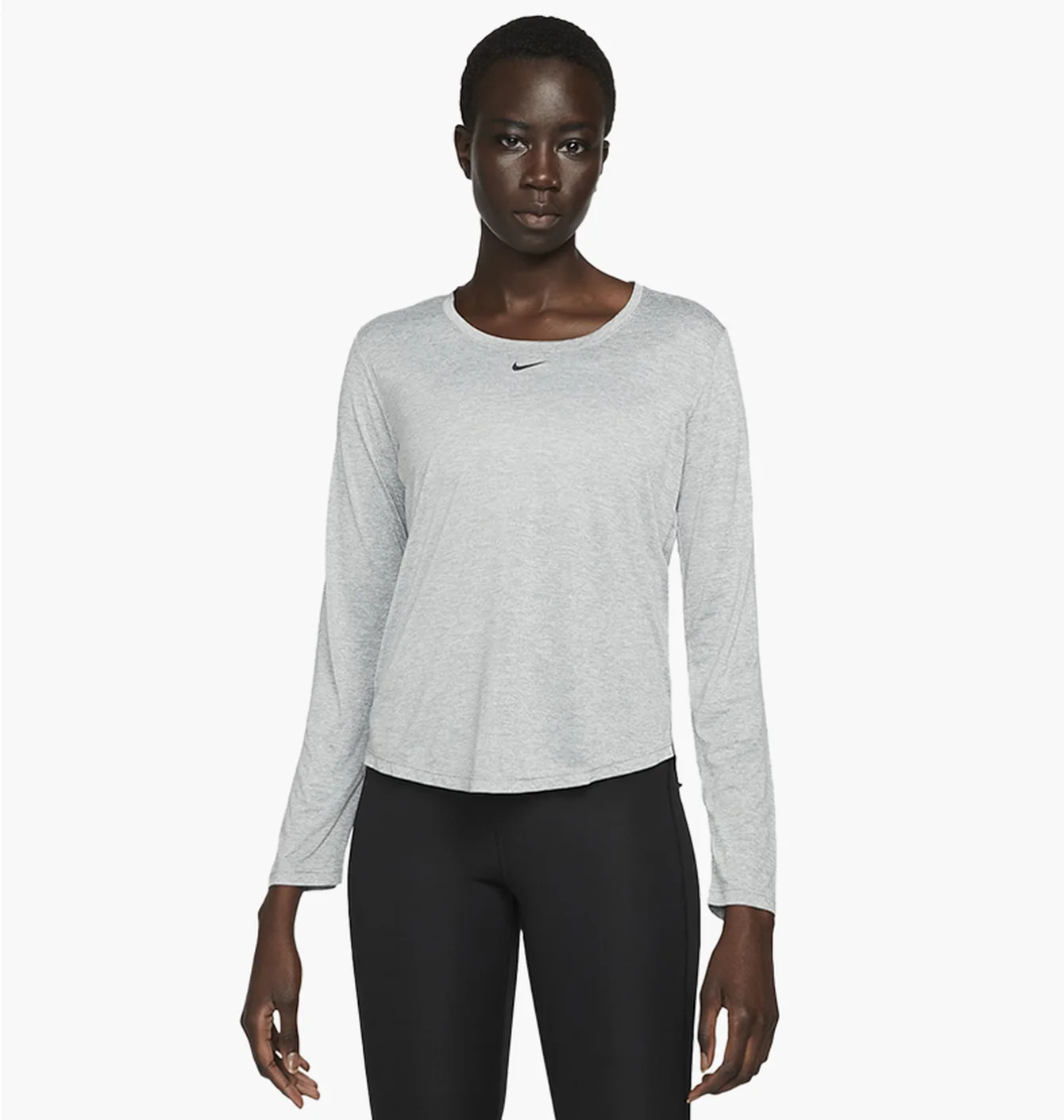 Лонгслів жіночий Nike Dri-Fit One White Dd0641-073