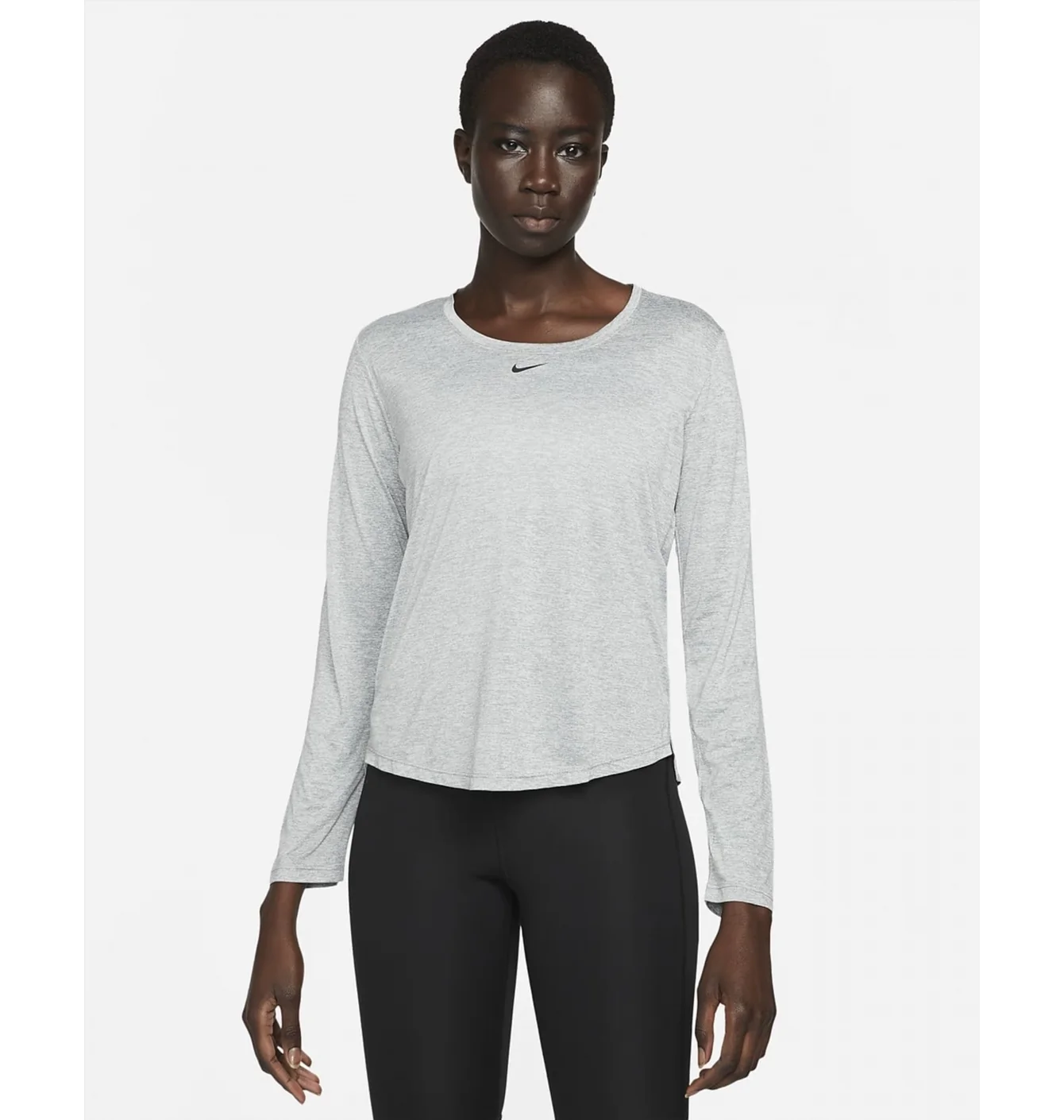 Лонгслів жіночий Nike Dri-Fit One White Dd0641-073