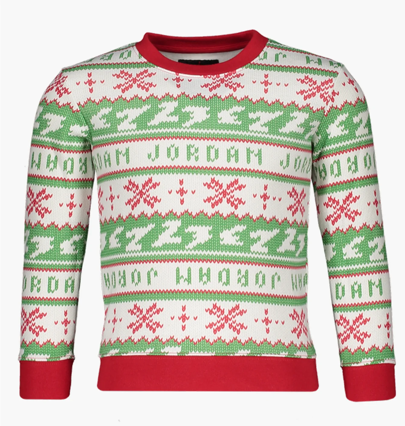 Кофта дитяча Air Jordan Jumpman Holiday Crew Kids Multi 85A153-R78