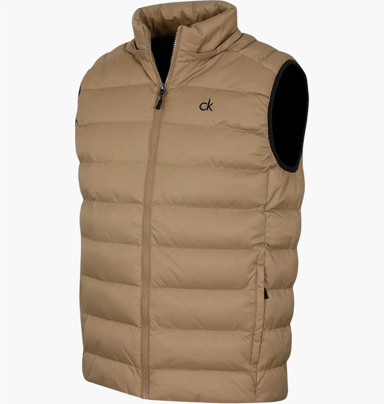 Жилетка чоловіча Calvin Klein Golf Vest Brown C10200-BISCUIT