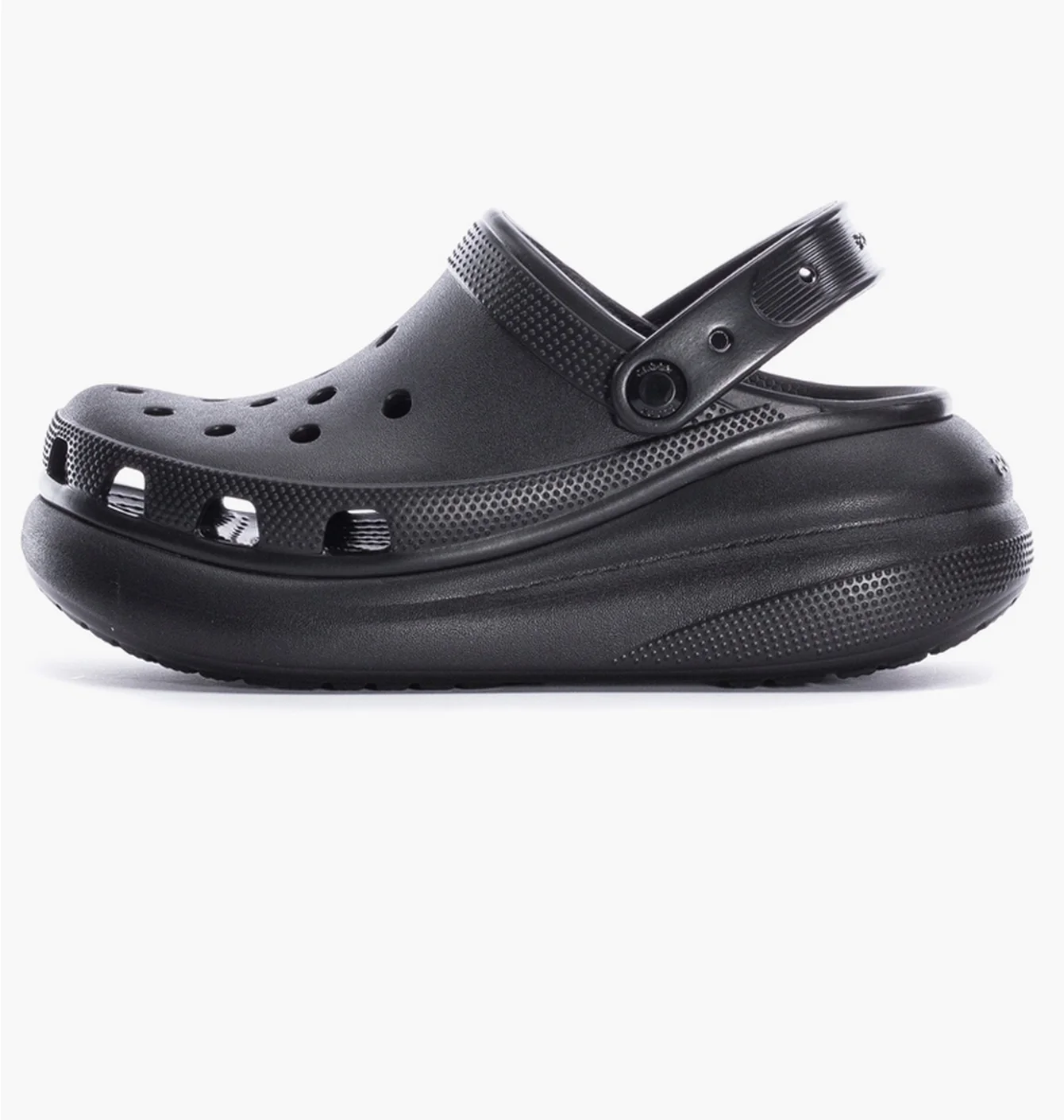 Тапочки жіночі CROCS Classic Crush Clog Black 207521-001
