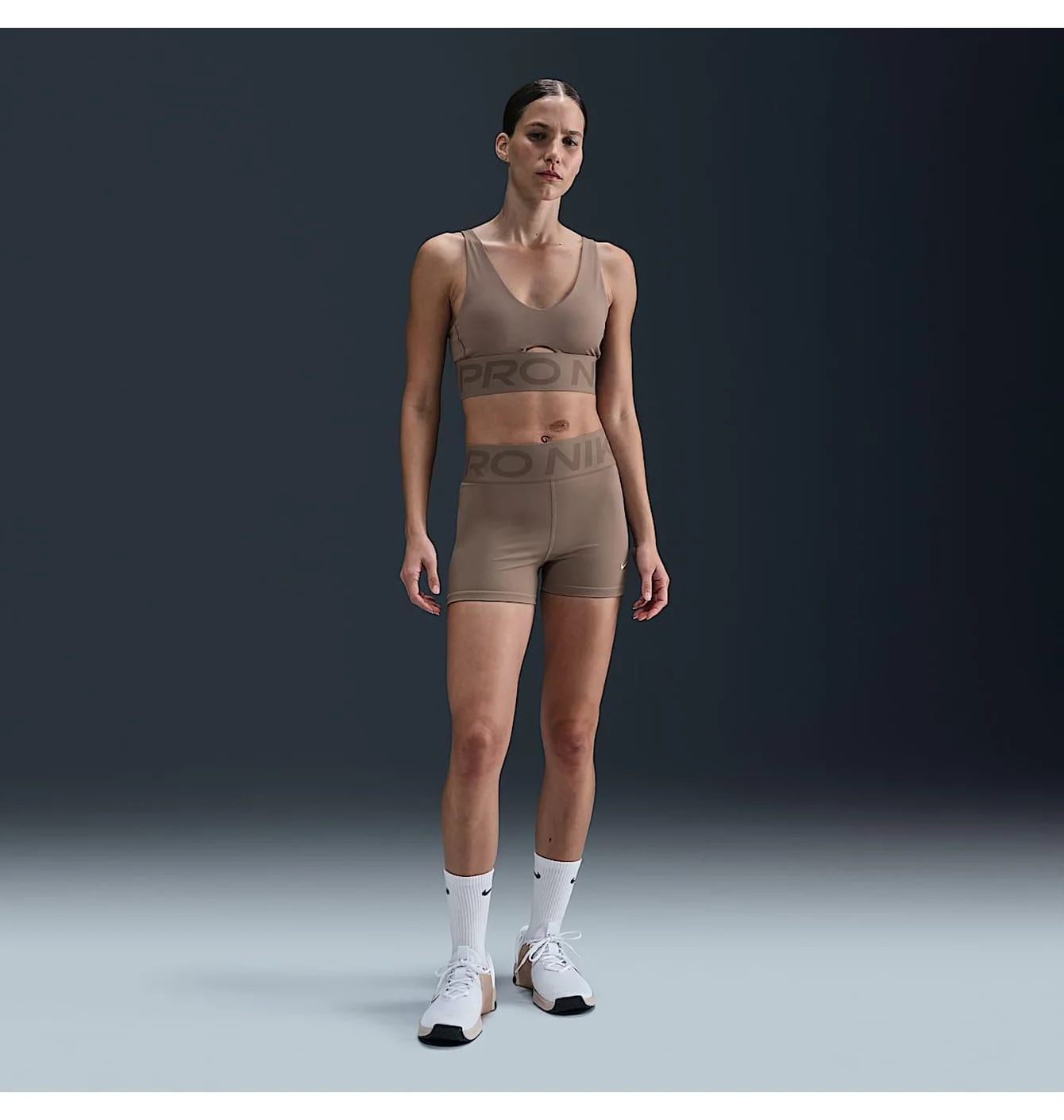 Шорти жіночі Nike Pro Sculpt High-Waisted Brown FV7033-233