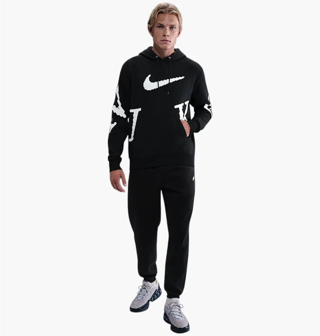 Світшот чоловічий Nike M Nk Club Hockey Jsy Neo Vrsty Black IH4258-010