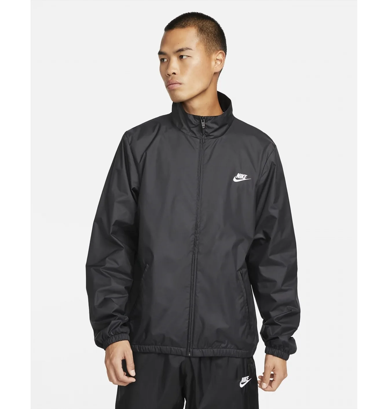 Куртка чоловіча Nike Club Woven Jacket Black Dx0672-010