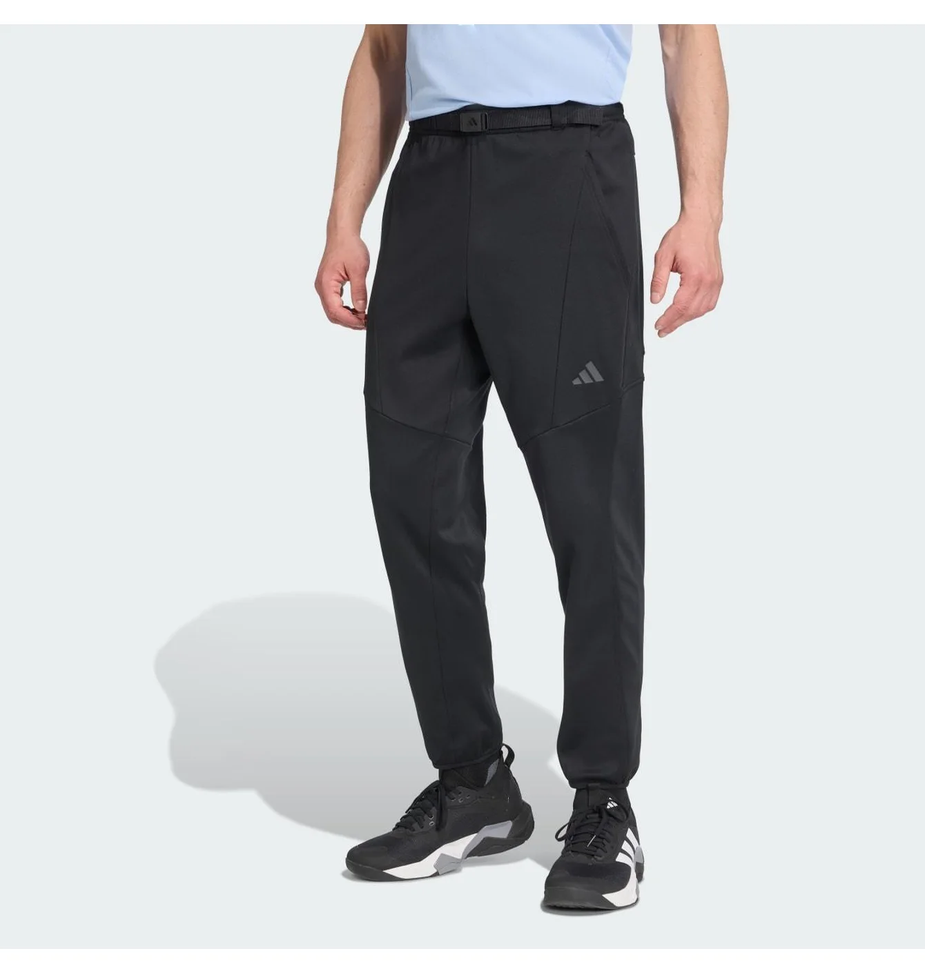 Штани чоловічі Adidas Climawarm Black JN3674