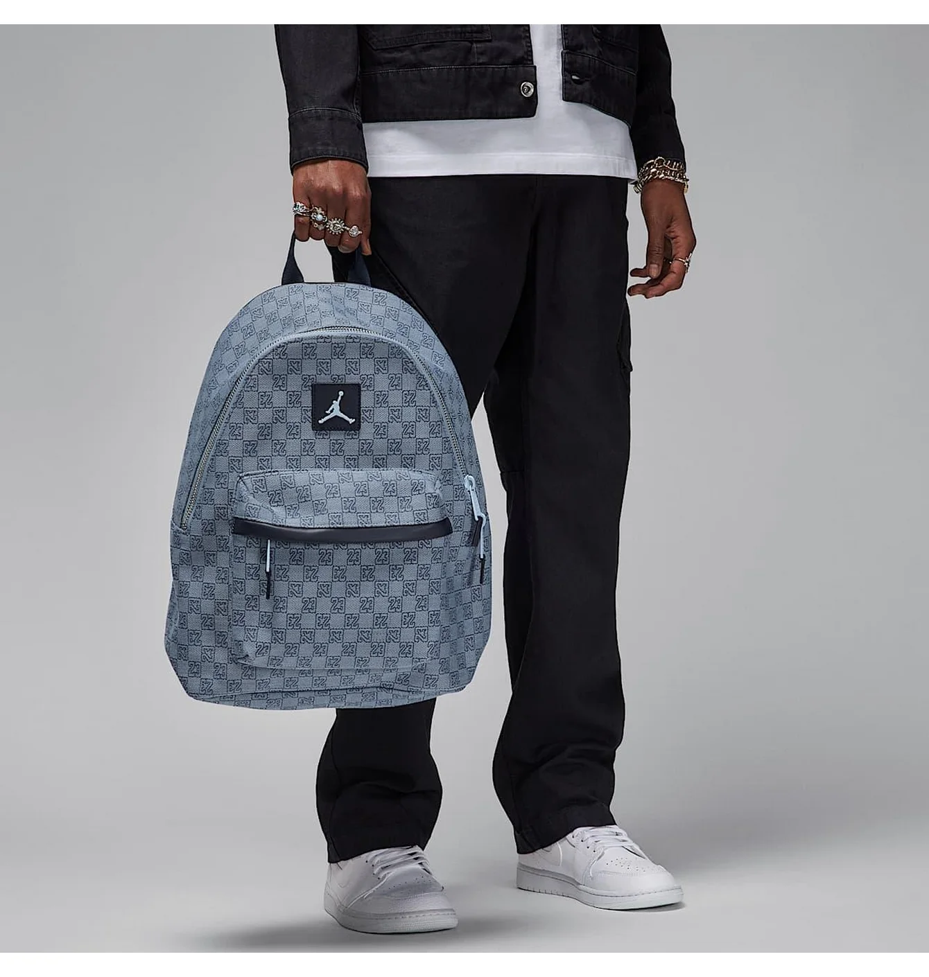 Рюкзак унісекс Air Jordan Monogram Backpack Light Blue MB0758-M0S