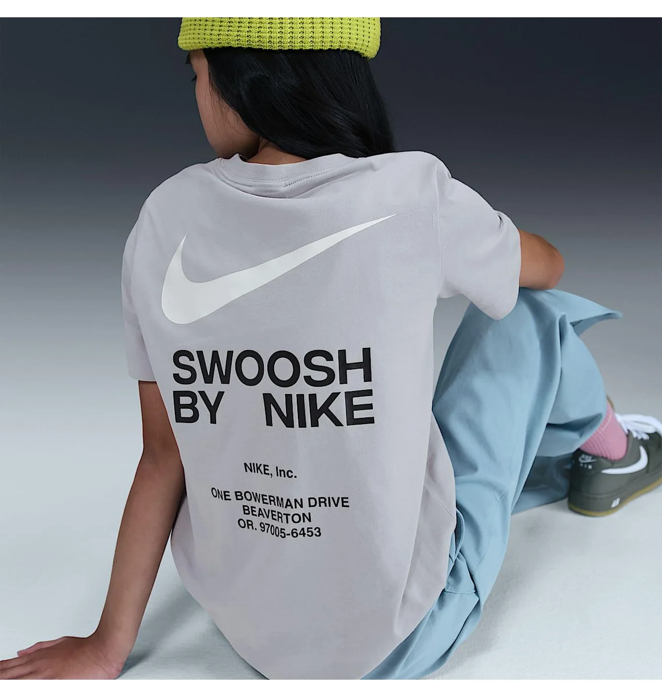 Футболка дитяча Nike Sportswear Grey IH5202-077