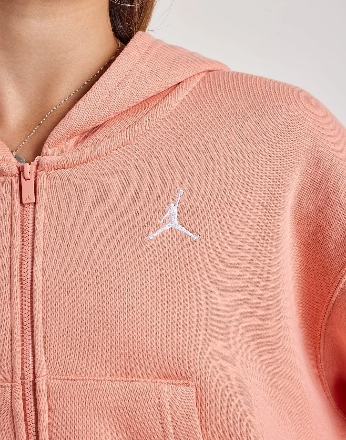 Кофта жіночі Nike Brooklyn Fleece Cropped Zip Hoodie (IH3351-823)
