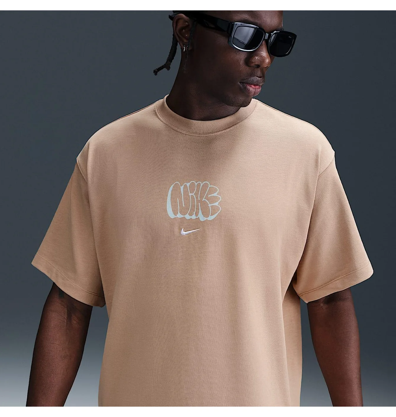 Футболка чоловіча Nike Solo Swooth Peach HQ4182-200