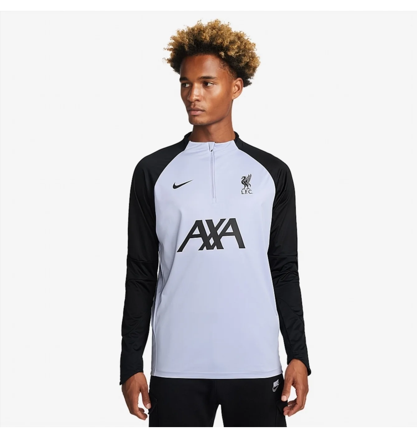Кофта чоловіча Nike Liverpool Fc 22/23 Strike Drill Top Light Blue/Black FB6970-544