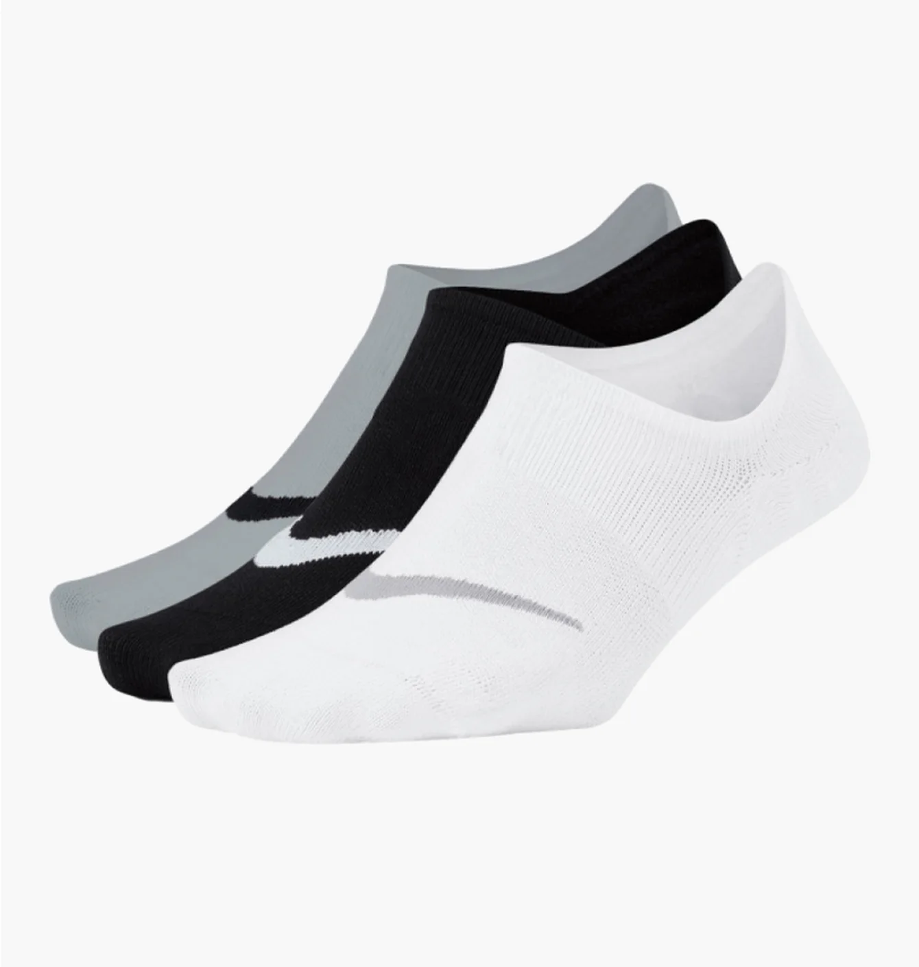 Шкарпетки жіночі Nike Everyday Plus Ltwt Footie Multi (3 пари) Sx5277-927