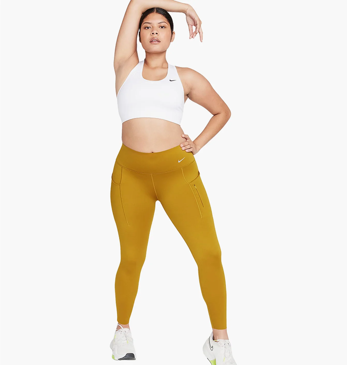 Легінси жіночі Nike Go Leggings Yellow DQ5692-716