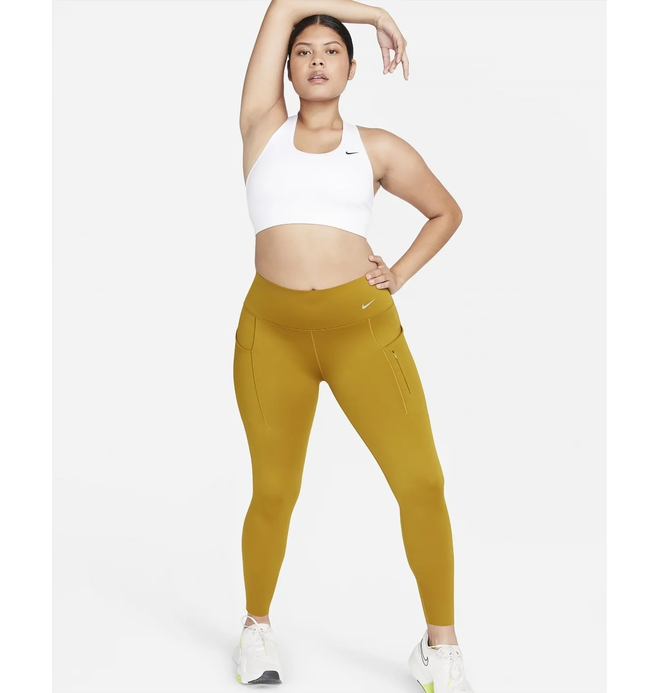 Легінси жіночі Nike Go Leggings Yellow DQ5692-716
