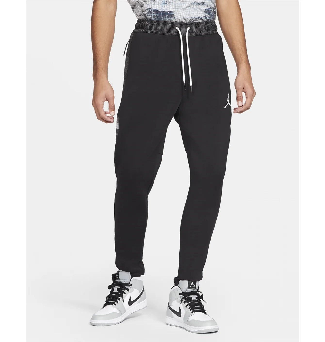 Штани чоловічі Air Jordan Air Jumpman Pants Black CV3172-010