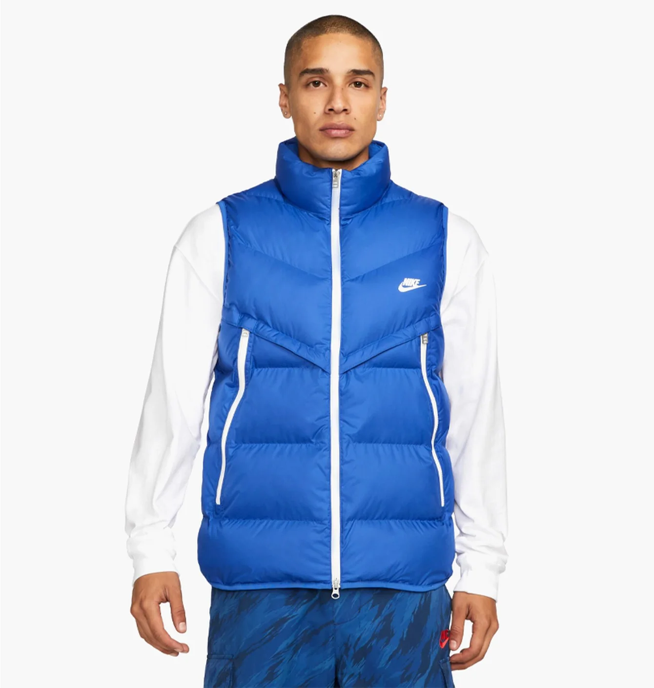Жилетка чоловіча Nike M Sf Wr Pl-Fld Vest Blue Dr9617-480