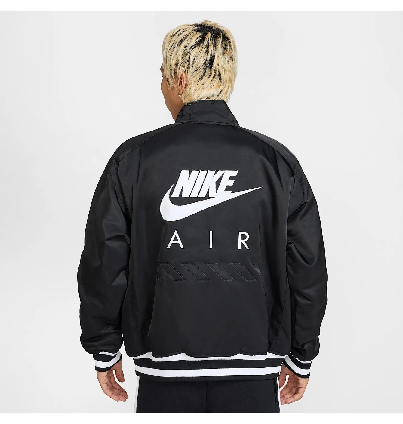 Куртка чоловіча Nike Varsity Jkt Black HJ0301-010