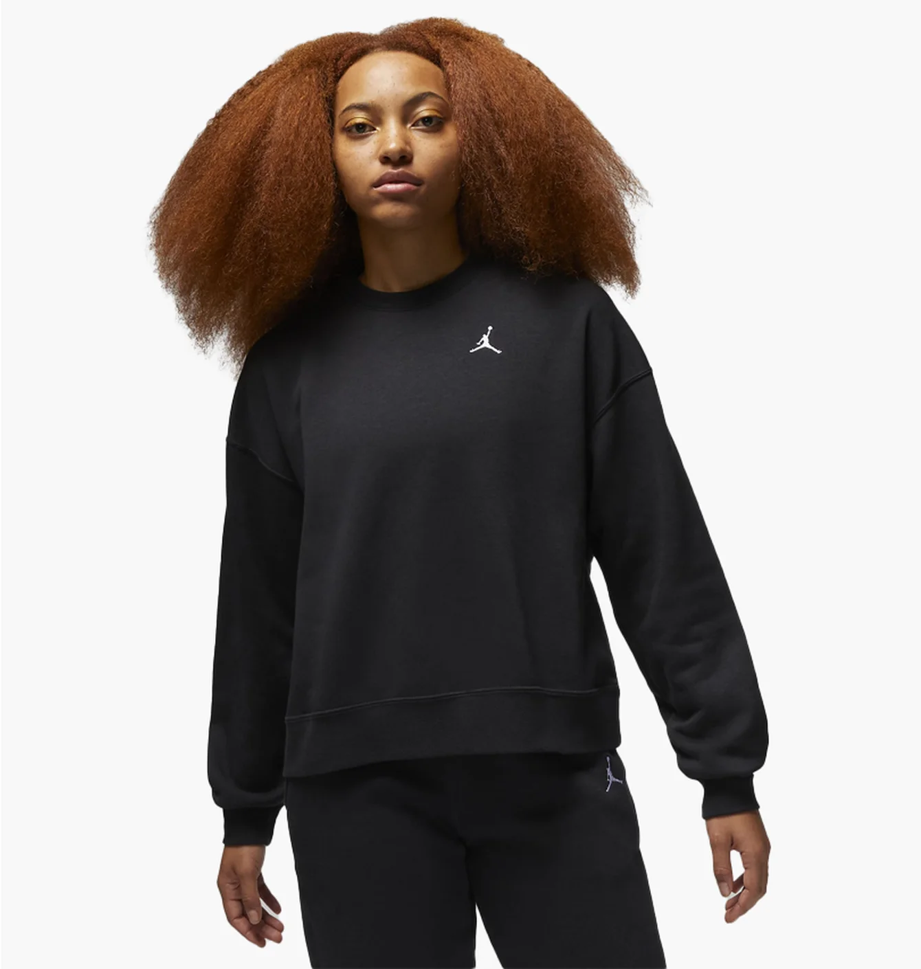 Світшот жіночий Air Jordan Brooklyn Fleece Black FN4491-010