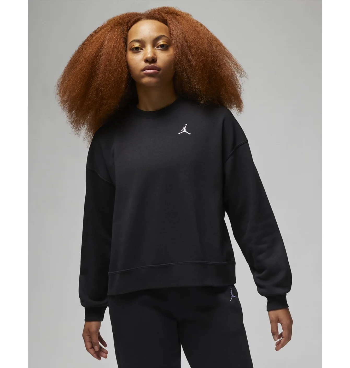 Світшот жіночий Air Jordan Brooklyn Fleece Black FN4491-010