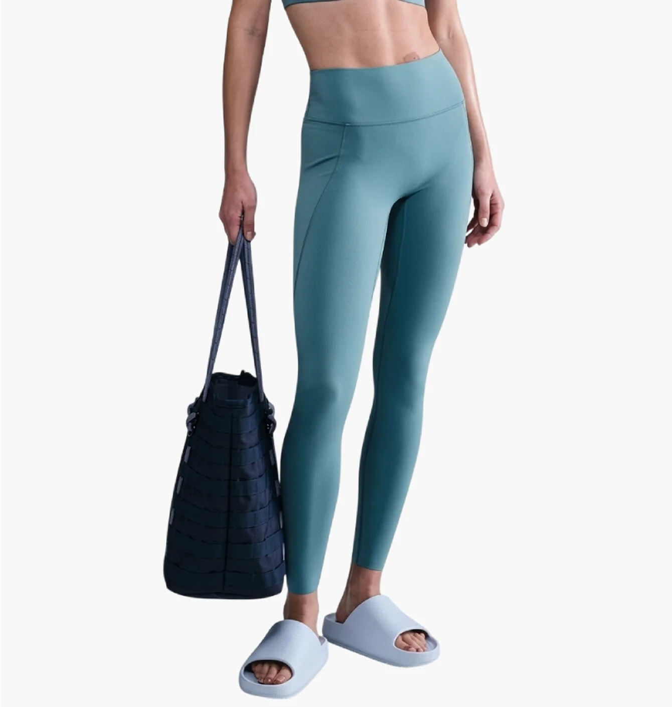 Лосини жіночі Nike Universa Turquoise HQ6810-006