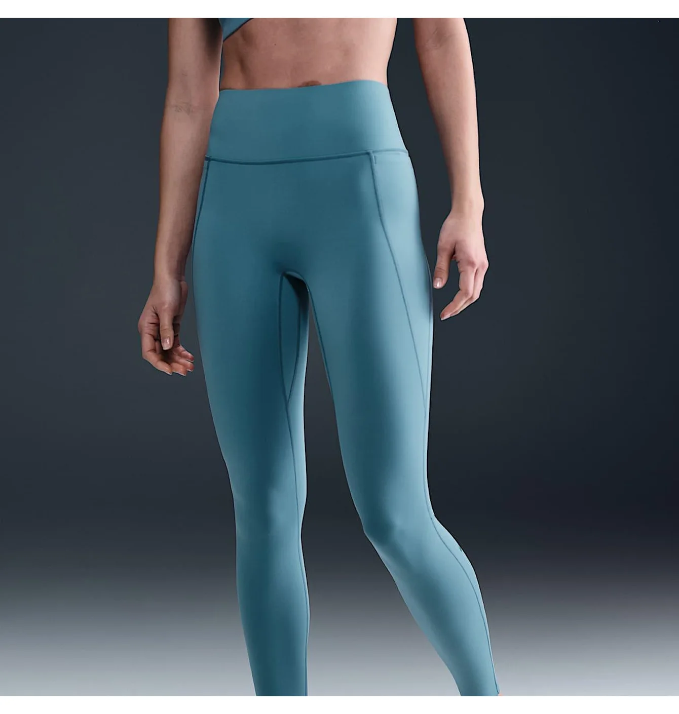 Лосини жіночі Nike Universa Turquoise HQ6810-006