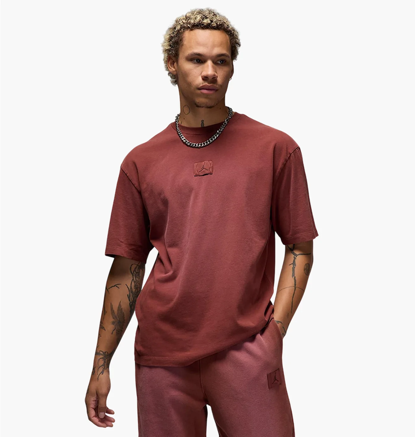 Футболка чоловіча Air Jordan Flight Essentials 85 Bordo FZ1914-231