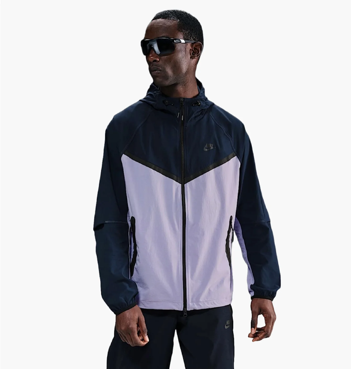 Вітровка чоловіча Nike Sw Tech Blue/Violet HM7151-515