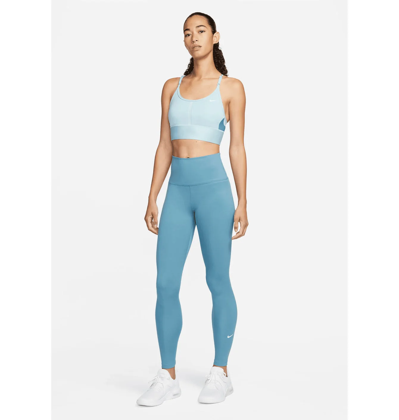 Легінси жіночі Nike One Dri Fit Light Blue DM7278-440
