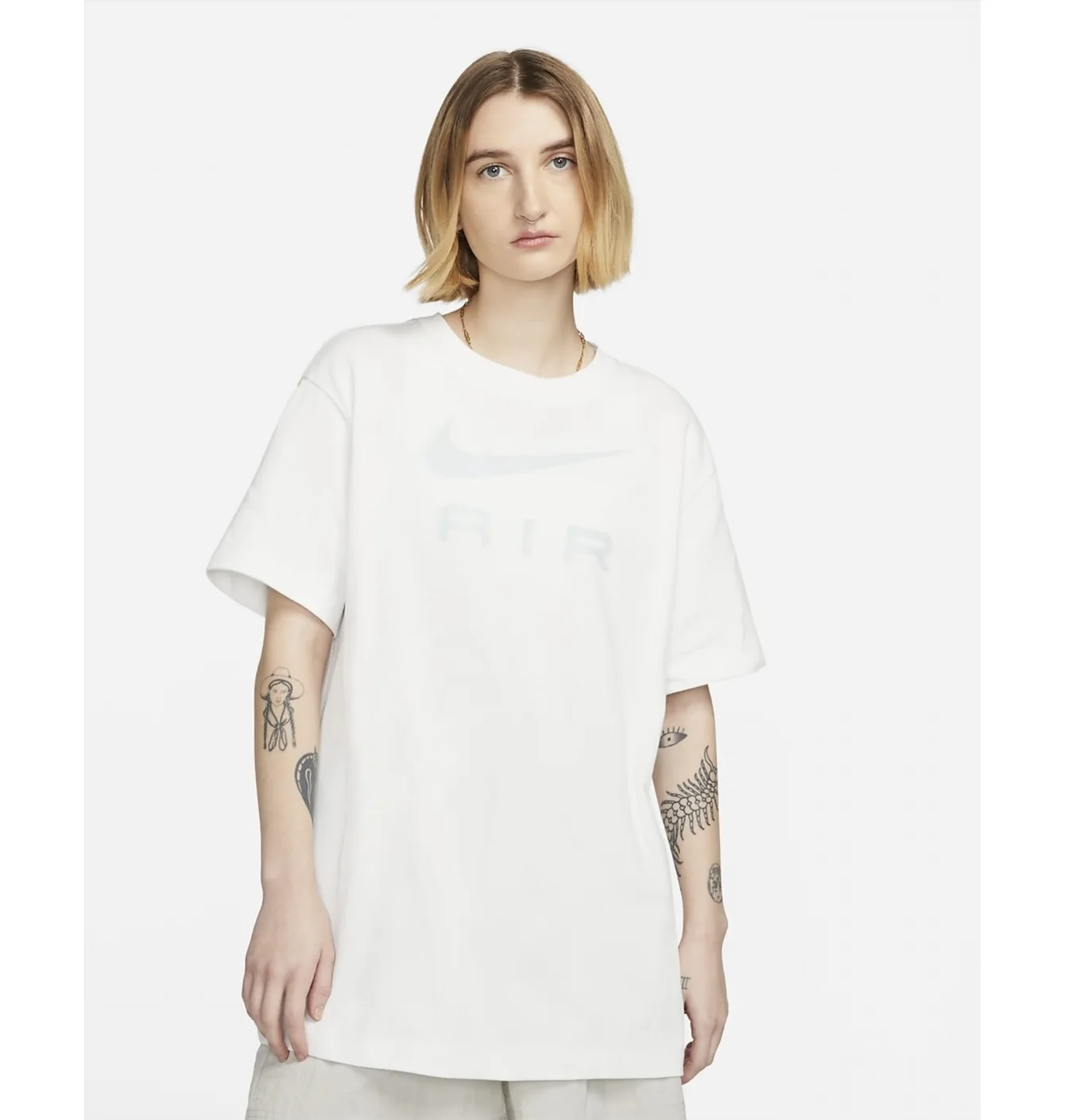 Футболка жіноча Nike W Nsw Tee Air Bf White DX7918-121