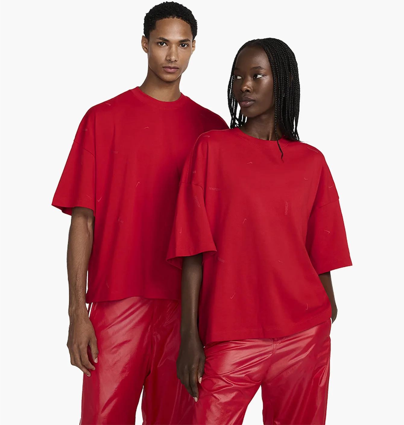 Футболка унісекс Nike X Jacquemus Short-Sleeve T-Shirt Red HF7111-611