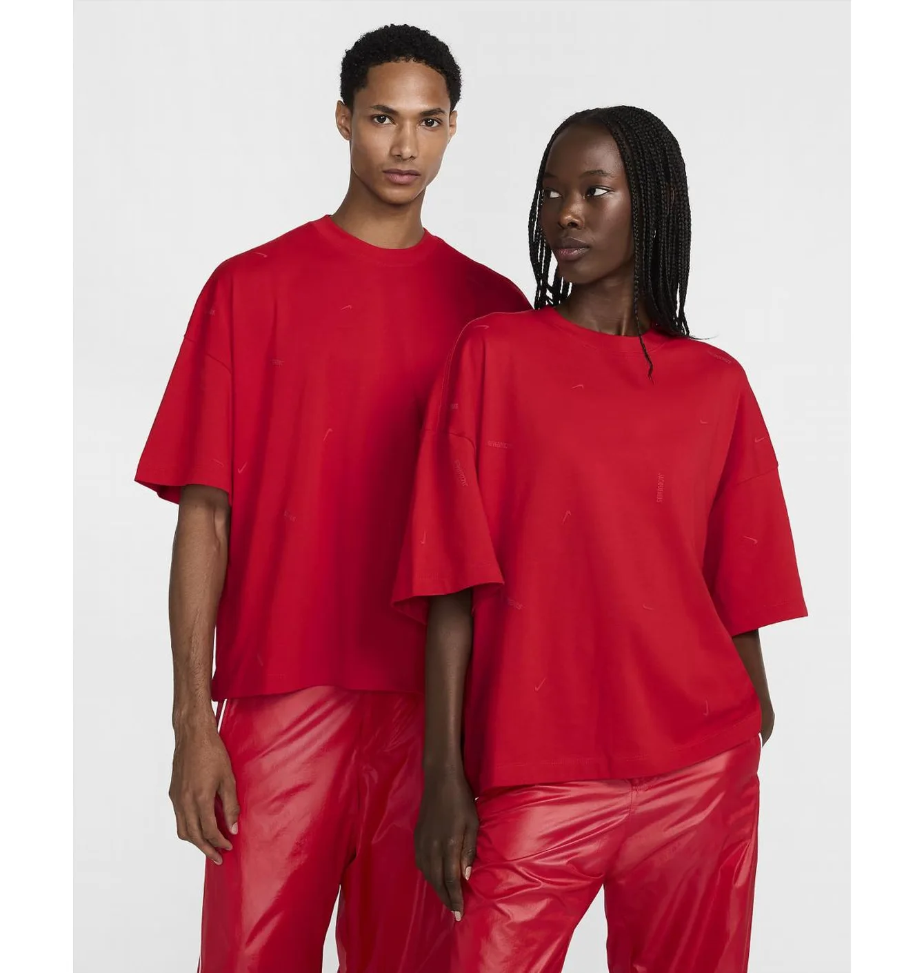Футболка унісекс Nike X Jacquemus Short-Sleeve T-Shirt Red HF7111-611