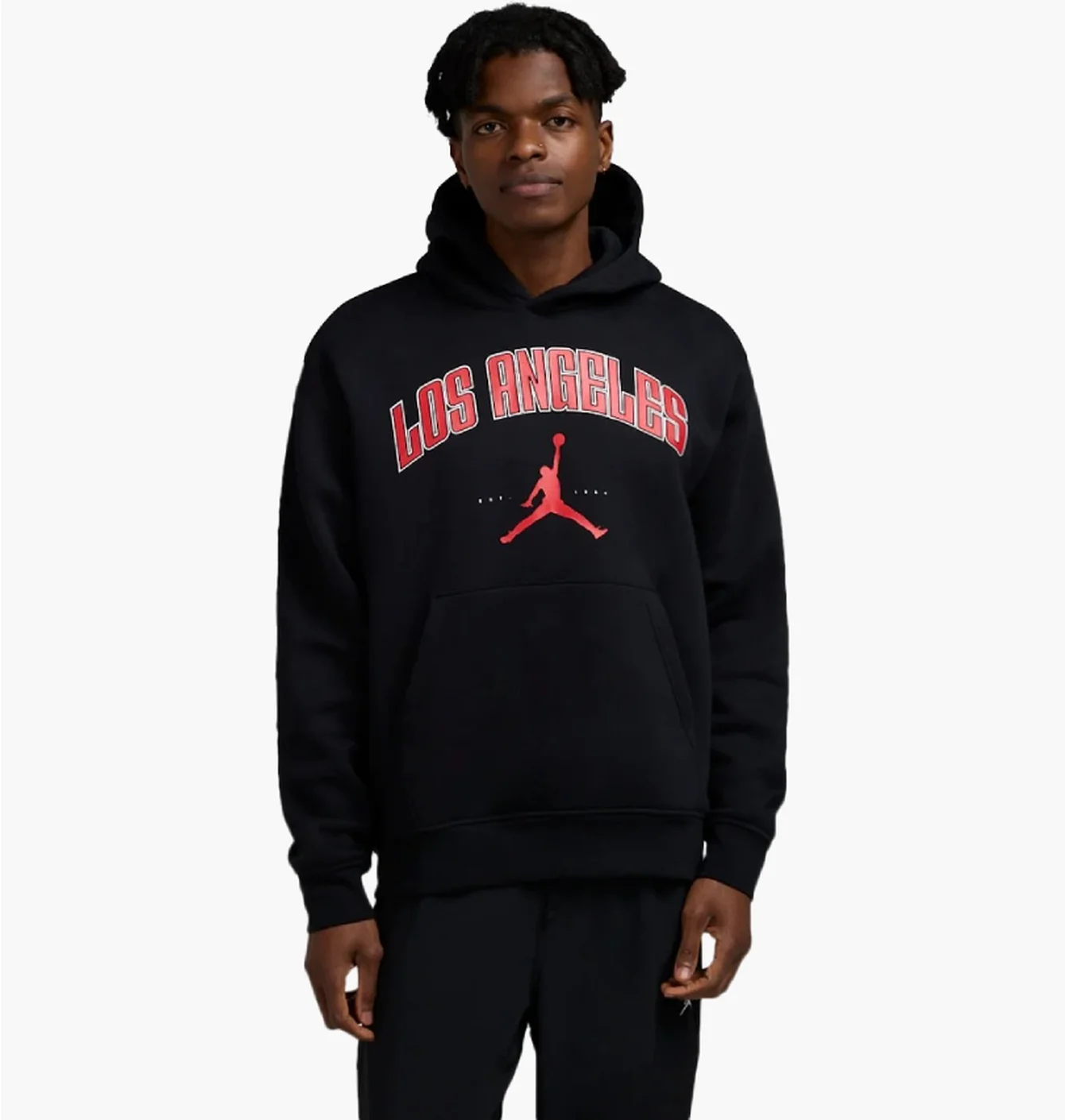 Худі чоловіче Air Jordan Los Angeles Black HQ0421-010
