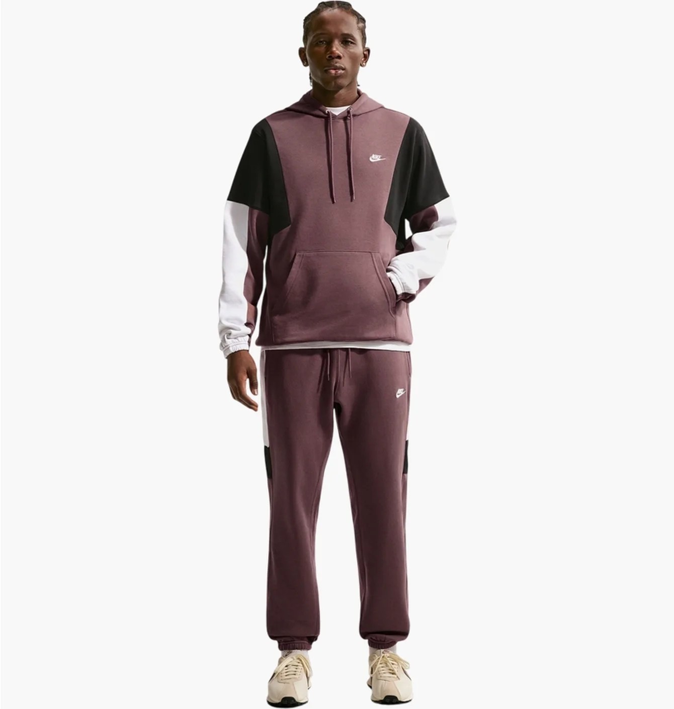 Спортивний костюм чоловічий Nike Club Fleece Brown HV1165-502