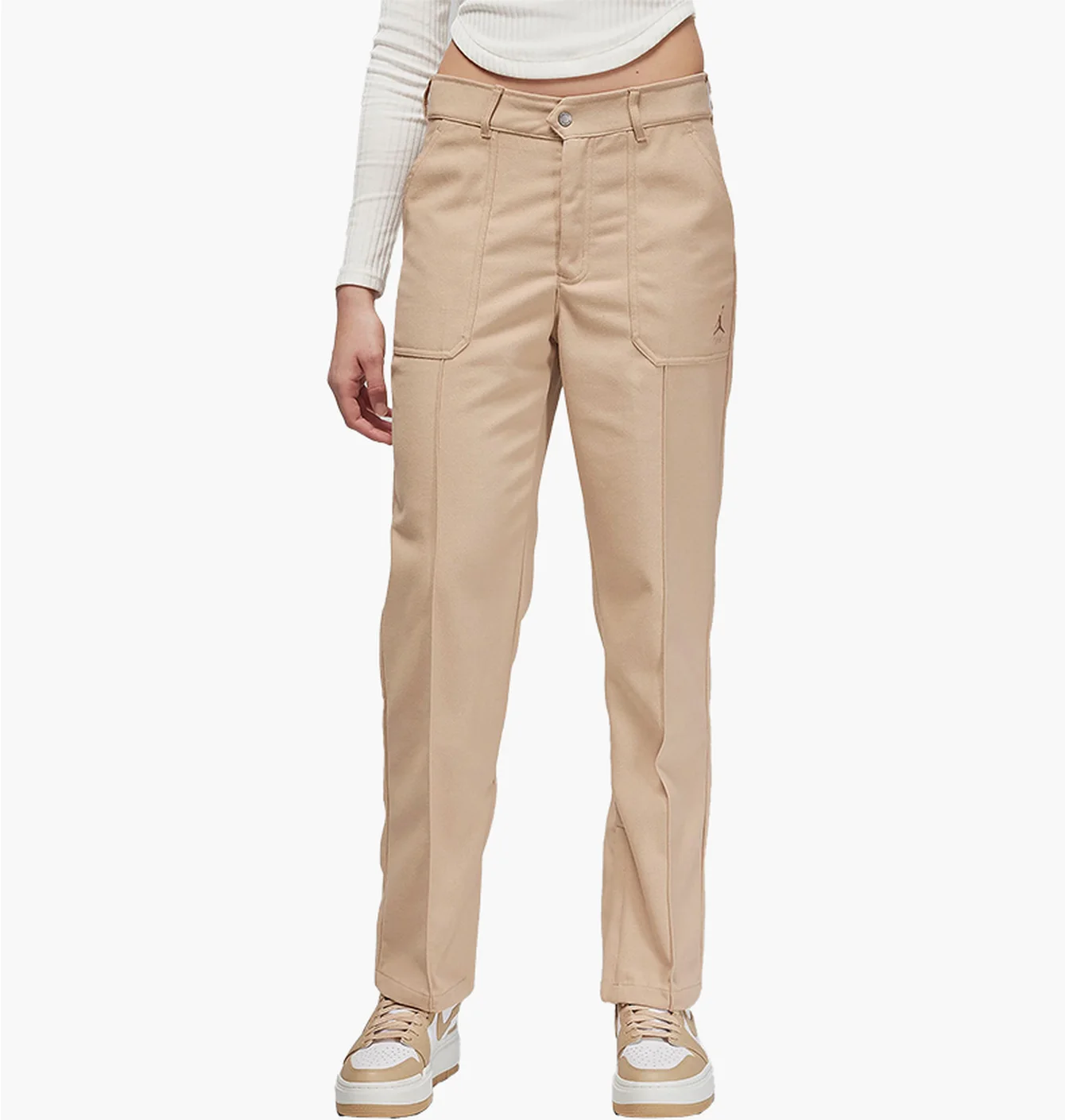 Штани жіночі Air Jordan Woven Pants Beige FN5446-244