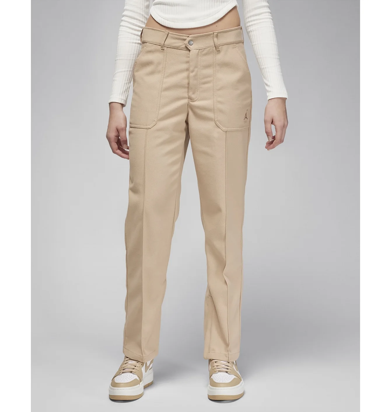 Штани жіночі Air Jordan Woven Pants Beige FN5446-244
