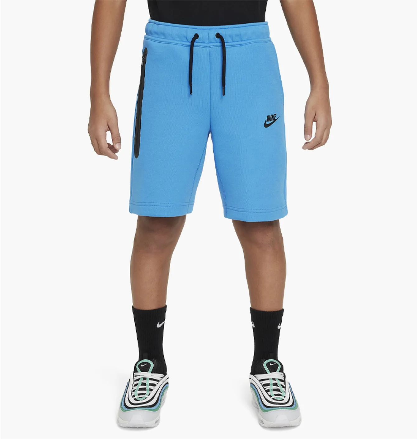 Шорти дитячі Nike Nsw Tech Flc Light Blue FD3289-435