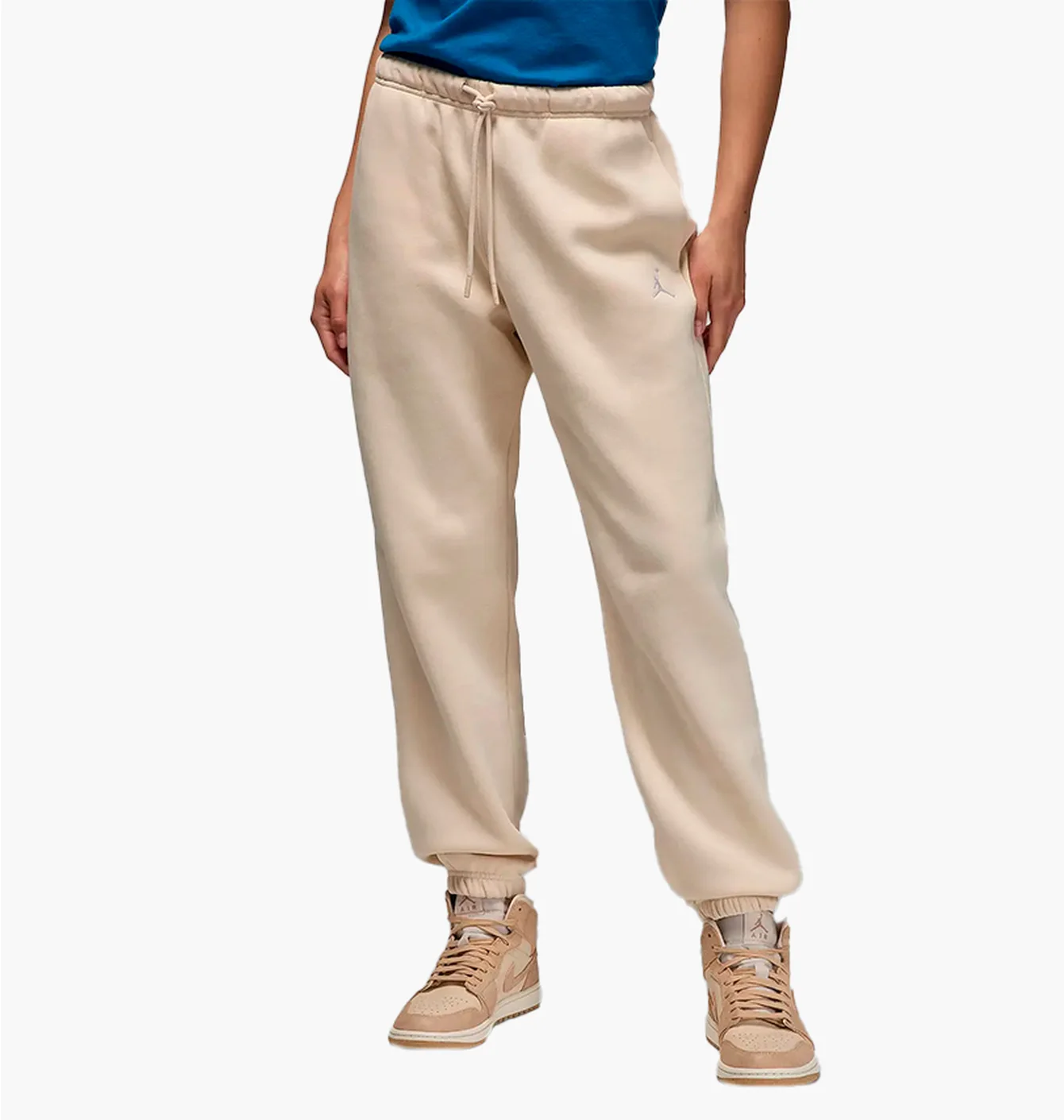 Штани жіночі Air Jordan Brooklyn Fleece Beige FV7077-203