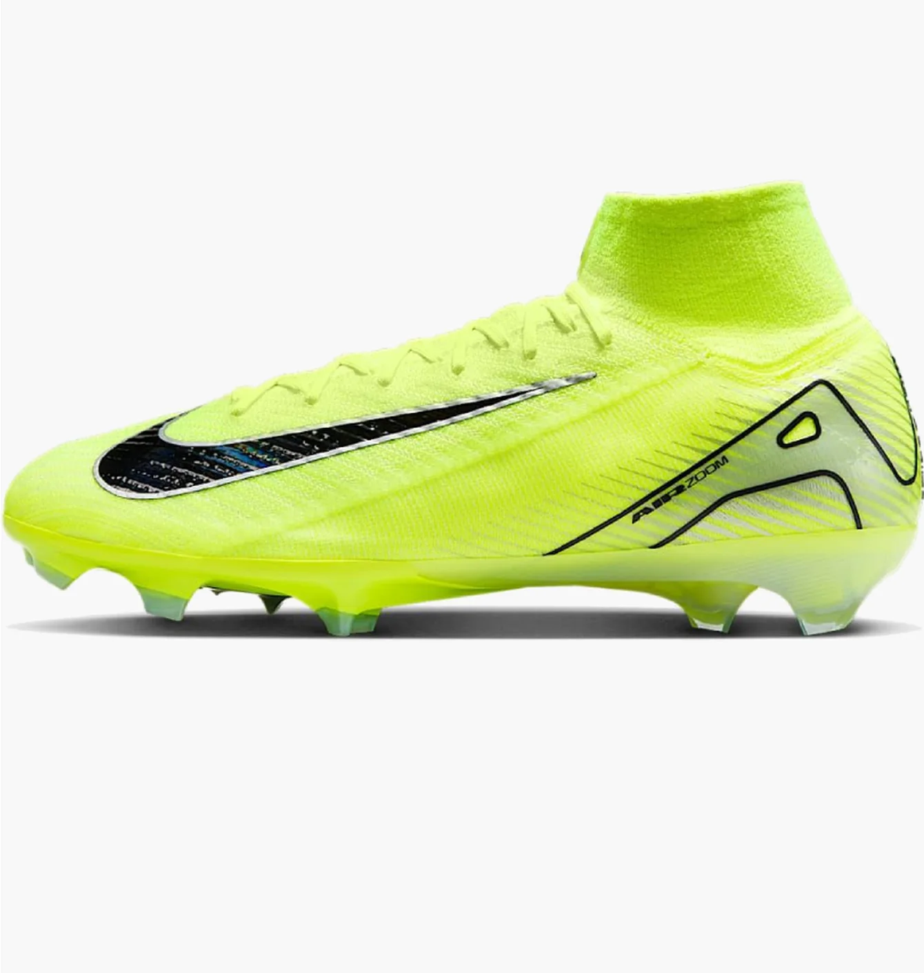 Бутси унісекс Nike Mercurial Superfly 10 Elite Fg High Yellow FQ1454-700