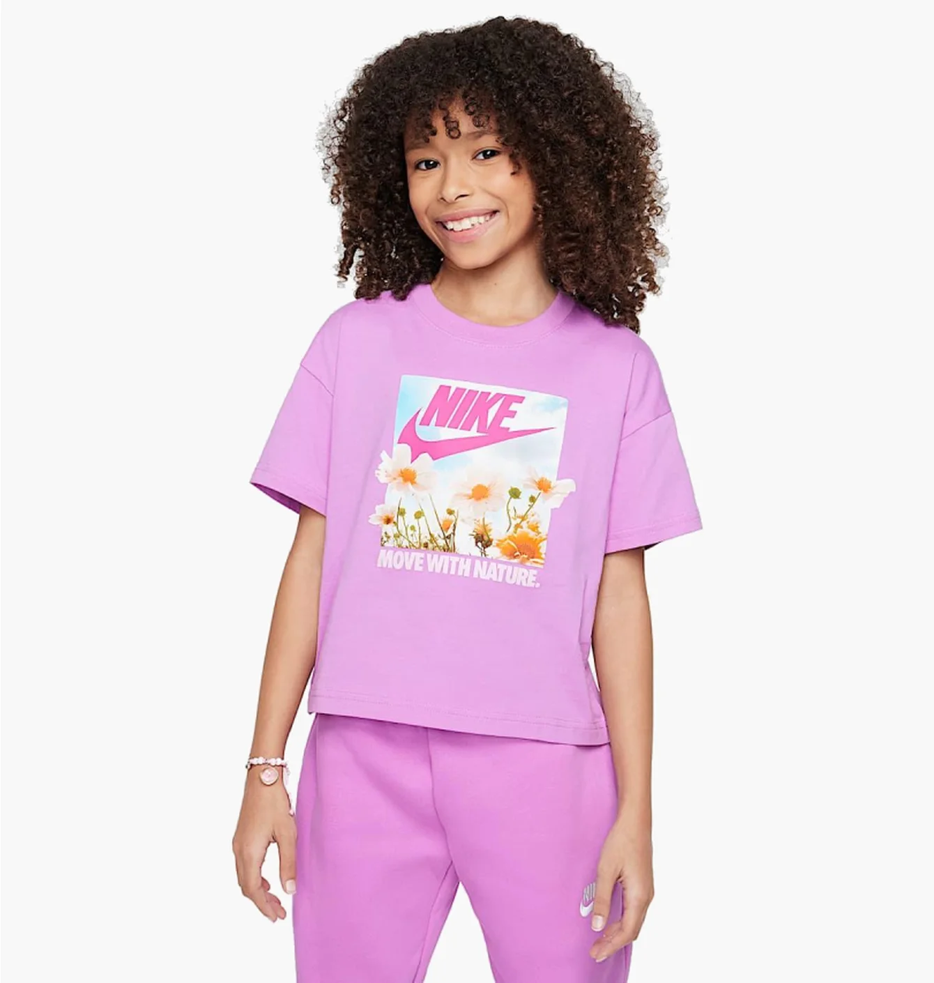 Футболка дитяча Nike Sportswear Violet HM6311-532