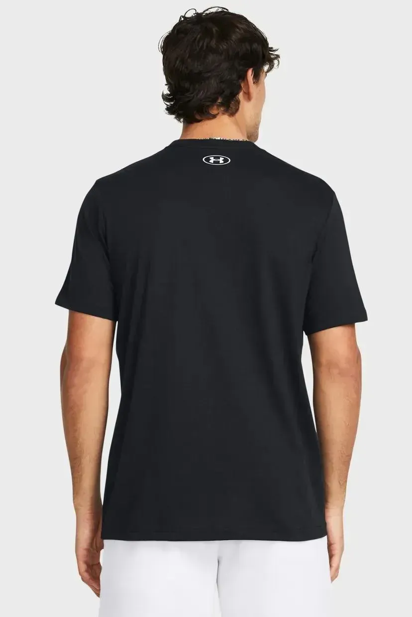Футболка чоловіча Under Armour Ua Sportstyle Logo Update Ss (1382911-001)